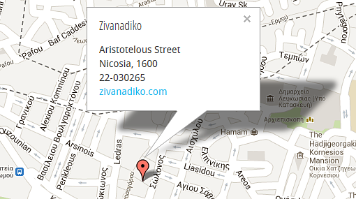 Zivanadiko on the Map